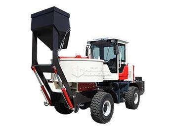 平口自上料攪拌車(chē)