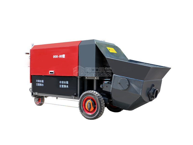 008-80型二次構造柱地泵(帶攪拌)