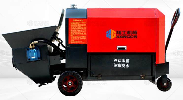 混凝土輸送泵為何不能加水，翔工為您解疑