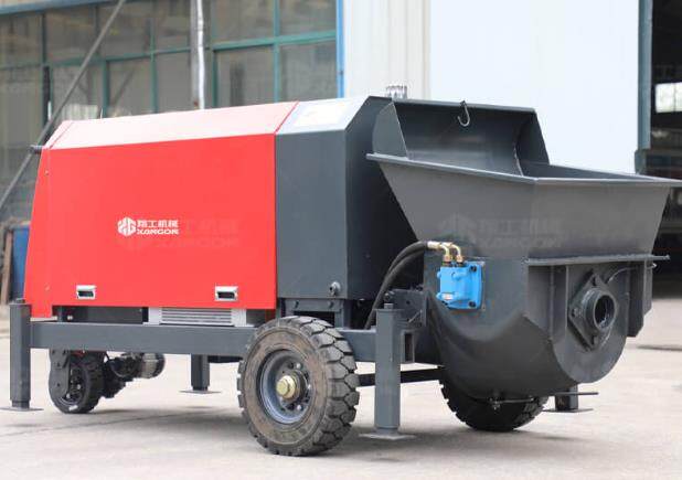 混凝土輸送泵高層泵送時(shí)注意的事項